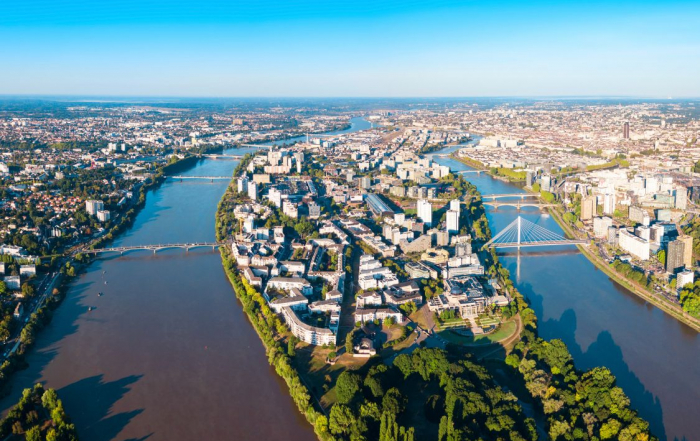 Nantes vu du ciel
