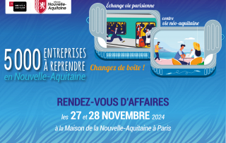 Reprise d'entreprise en Nouvelle-Aquitaine