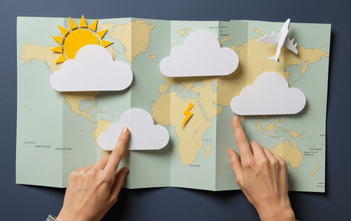 la météo influe les projets de départ de paris