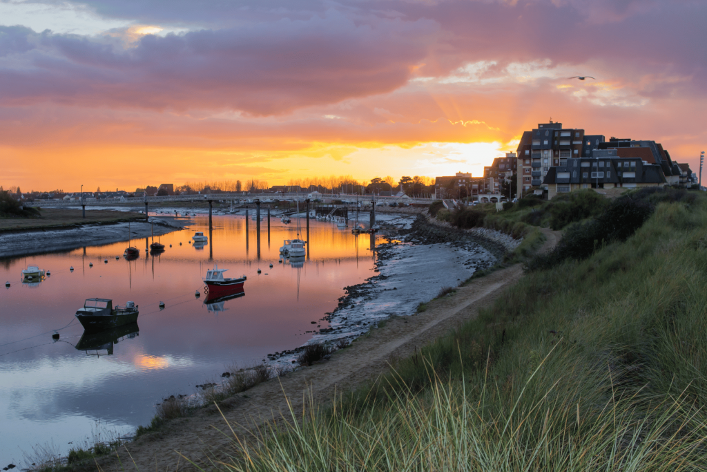 rivages de cabourg en normandie