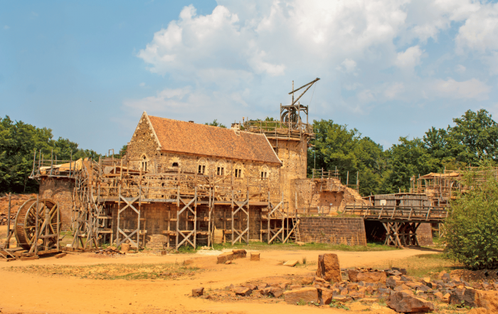Guédelon, un château fort en construction