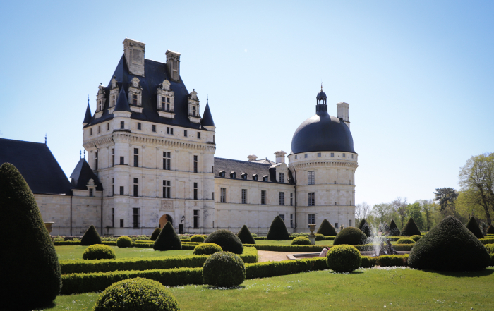 vue du château de Valençay dans l'Indre