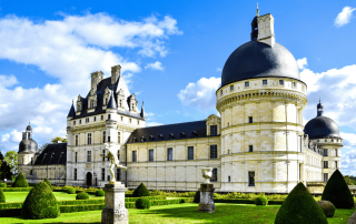 Château de Valençay dans l'Indre en Berry, Loire