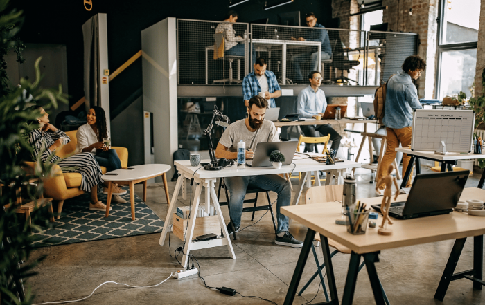 un projet de tiers lieux avec espace de coworking