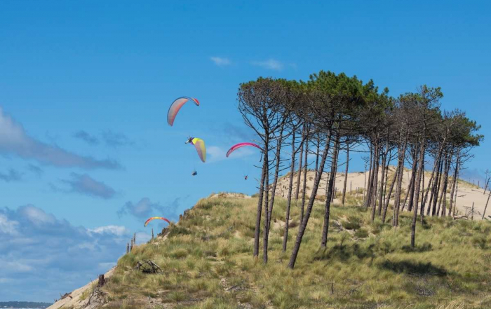 Parapente à la Dune du Pilat, France