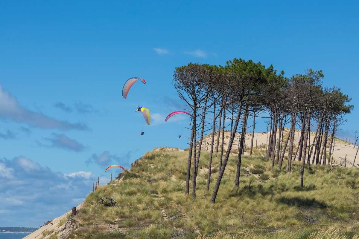 Parapente à la Dune du Pilat, France