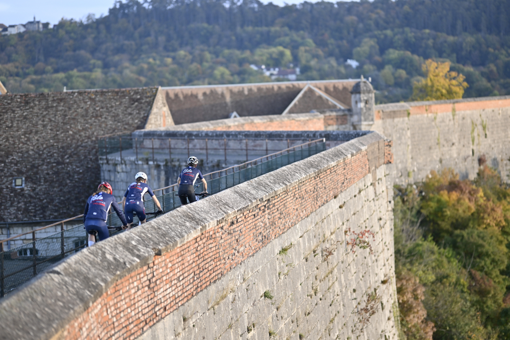 course VTT Citadelle de Besançon