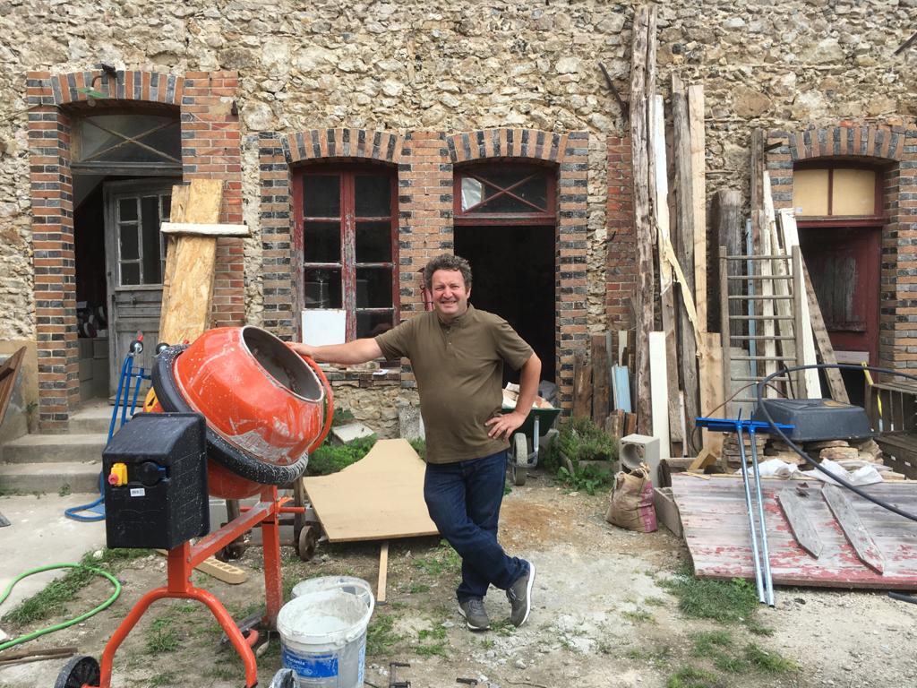 Sophie et Olivier ont quitté Paris, photo des travaux de leur maison