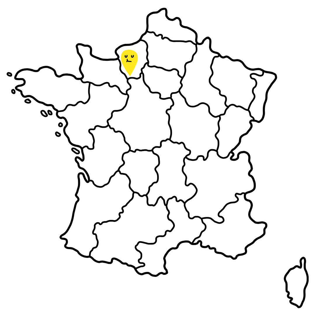 Carte Normandie Sud Eure