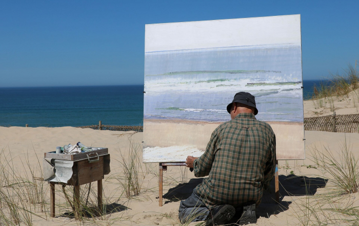 Peinture de plein air