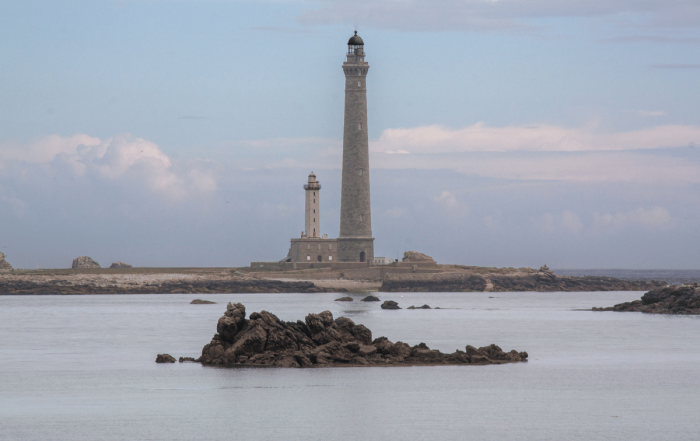 le phare le plus haut d'Europe qui se trouve sur l'ile Vierge dans le Finistère Nord