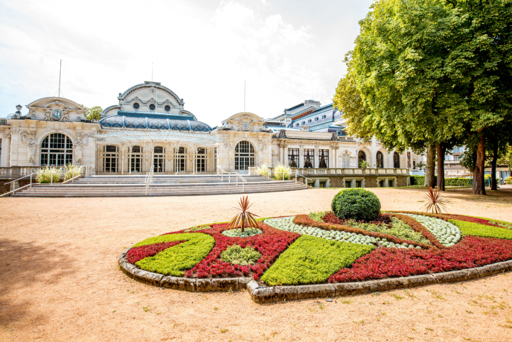 centre de Vichy, ville thermale française
