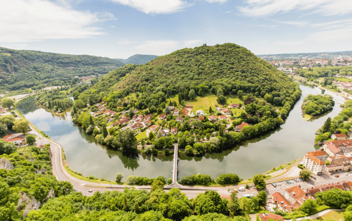vue depuis la citadelle de Besançon